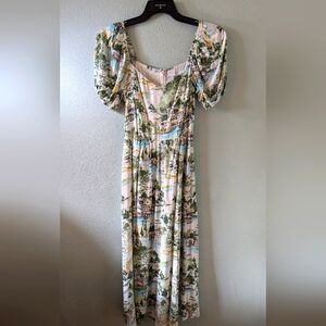 Beautiful toile print dress by Sugarlips